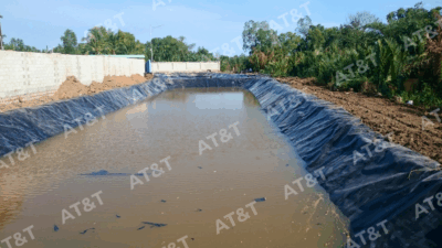 Bạt HDPE lót hồ biogas