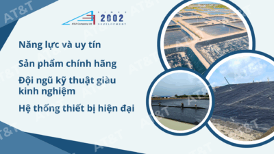 A.T&T là đơn vị uy tín cung cấp màng HDPE