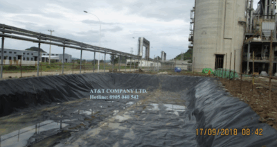 Thi công màng chống thấm HDPE cho Hồ xử lý nước thải