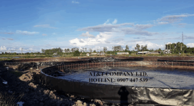 màng chống thấm HDPE cho ao tròn