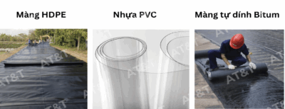 so sánh với các loại màng phổ biến khác như PVC, bitum tự dính