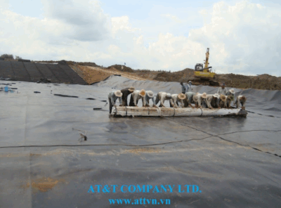 Thi công màng HDPE