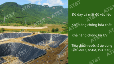 Tiêu chuẩn của bạt HDPE lót bãi rác