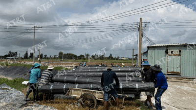 Cuộn màng HDPE chất lượng giúp tăng tuổi thọ công trình chống thấm
