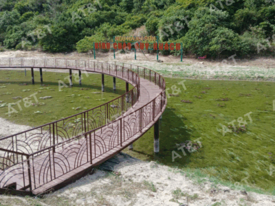 Dự án thi công màng chống thấm HDPE hồ cảnh quan tại Ngũ Hành Sơn, Đà Nẵng