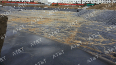 Lót màng HDPE cho hồ cảnh quan
